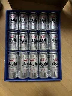 アサヒスーパードライ缶ビールセット15本入りのサムネイル