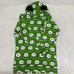 新品タグ付 SUPERLOVERS スーパーラヴァーズ パンダ総花柄パーカー 緑のサムネイル