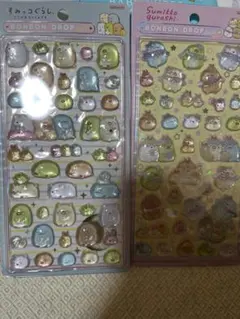 【正規品】すみっコぐらし ボンボンドロップシール 2枚セット