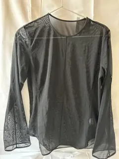 ユニクロ☆マメクロゴウチ　シアークルーネックT