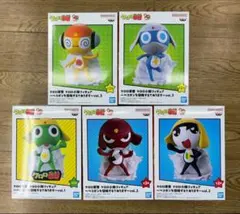 ケロロ軍曹 ケロロ小隊フィギュア　～ペコポンを侵略するであります〜　5種セット