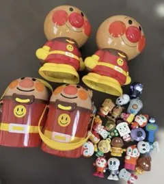 アンパンマン　不二家　お菓子ボックス　ポップコーンケース　ガチャガチャおもちゃ アンパンマン 不二家 お菓子ボックス ポップコーンケース ガチャガチャ