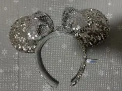 ミニーマウス スパンコール　カチューシャ