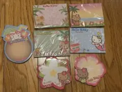 新品未開封未使用　Sanrio グアム　ハローキティ　メモ　7点セットのサムネイル