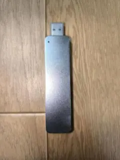 AINEX M.2 NVMe 10Gbps転送 SSDケース シルバー