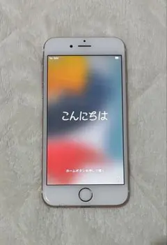 iPhone 6s 16GB バッテリー容量78% ロースゴールド
