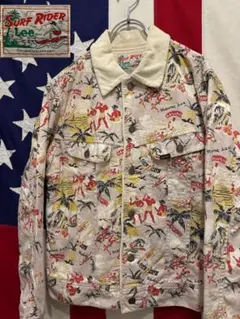 Lee★SURF RIDER★リー★サーフライダー★ハワイアン総柄★ヴィンテージ