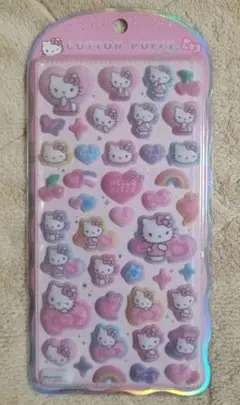 コットンパフィー シール サンリオ キティちゃん ハローキティ 正規品