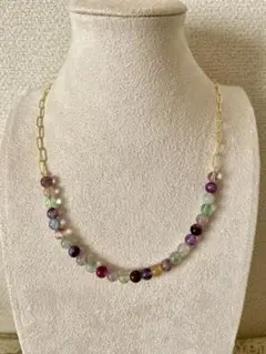 14kgf シトリン 貝殻ロングネックレス | Mercari
