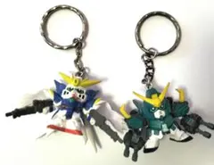 新機動戦記ガンダムW ウィングゼロ＆ヘビーアームズ改 キーホルダー 2体セット