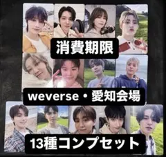 seventeen 消費期限 weverse 愛知 会場 トレカ 13種コンプ②
