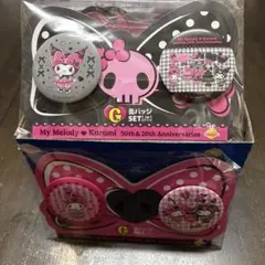 HappyクジG賞缶バッジ2個セット×2セット