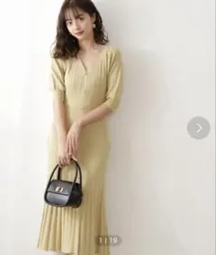 美人百花掲載✨PROPORTION BODY DRESSING ニットワンピースのサムネイル