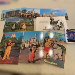 アメリカ　ディズニーランド ポストカードセット
