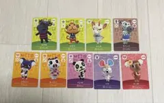 あつまれ　どうぶつの森　amiiboカード　9枚まとめ売り