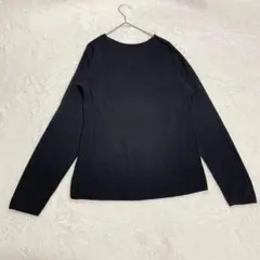 AZUL by moussy ニット ブラック Vネック シンプル M 長袖