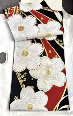 となみの袋帯 桜の柄 六通