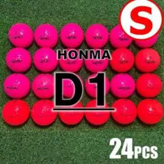 【S124】HONMA D1 ピンク ロストボール 24球
