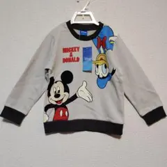 ★新品タグ付き　ミッキー　ドナルド　トレーナー　110cm