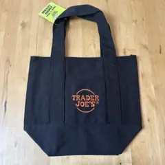 【ブラック/黒】TRADER JOE'S ミニトートバック