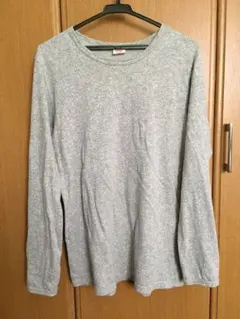 DRUG STORE'S グレー 長袖Tシャツ サイズ4