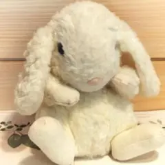 スターチャイルド　ロップイヤー　うさぎ　ぬいぐるみ　アイボリー　レトロ