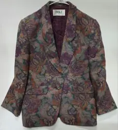 BIKI JAPAN ジャケット イタリア製 ウールジャケット レディース 美品 BIKI JAPAN ジャケット イタリア製 ウールジャケット レディース