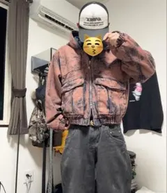 ジップ ブルゾン