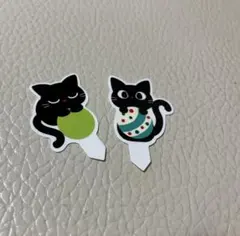 黒猫のキャラクターグッズセット