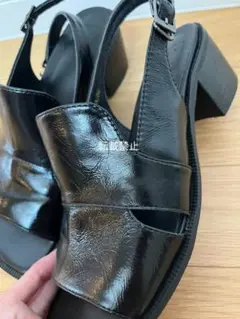RIMARKリムアークsideopen squaresandalスクエアサンダル
