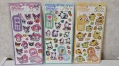 SANRIO平成はっぴーフォン3枚セット