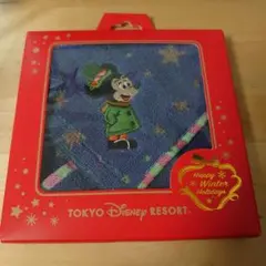 東京ディズニーリゾート クリスマス柄 ミニタオル