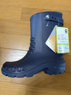 CROCS クロックス　レインブーツ ネイビーのサムネイル