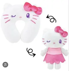 ハローキティ　ネックピロー　usj