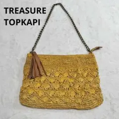 トレジャートプカピ TOPKAPI バッグ ハンドバッグ カゴバッグ