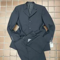 ジャケット新品】5351 セットアップ スーツ 黒 上48/下50 極美品