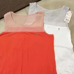 ユニクロ タンクトップ 2枚セット M