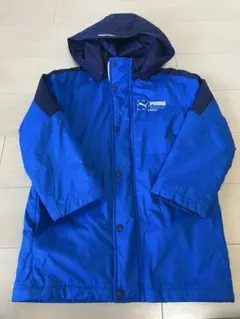 PUMA プーマ キッズ 中綿コート　ジャケット 130cm ブルー