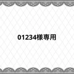 01234様専用ページ