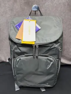 未使用保管品 Samsonite リュック グレー ※一部汚れあり