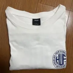 HUF ホワイト ロングTシャツ