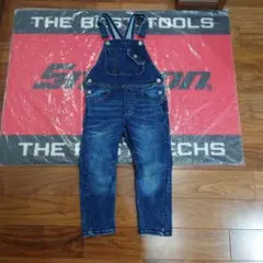 デニムオーバーオール US 3-4Y