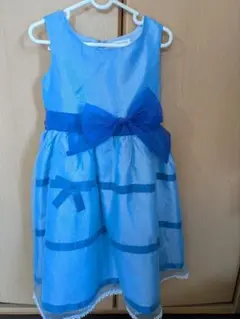 Catherine Cottage 青色リボンドレス 120