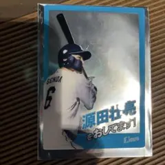 【新品未使用】源田壮亮 オレの背中をおしてくれ！シークレットフォトカード