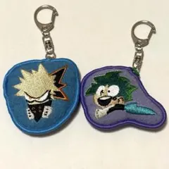 ヒロアカ展　有精卵マスコット　緑谷　爆豪