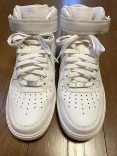 【美品】NIKE AIR FORCE 1 MID '07 白 28.0cmのサムネイル