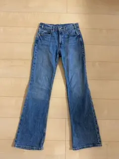GAP デニムパンツ ジーンズ インディゴ ややブーツカット　XS〜Sサイズ
