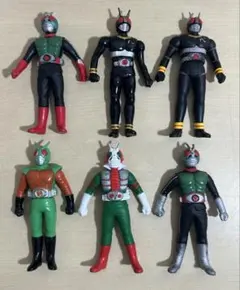 仮面ライダーミニソフビセット』 - メルカリ