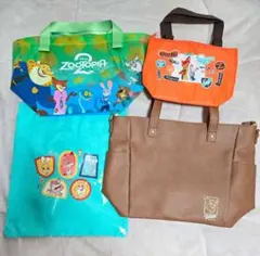 8日23:50削除✨ズートピア✨ニック/ジュディ バッグ まとめ売り 4点