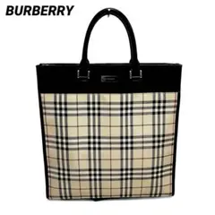 美品‼️Burberry バーバリー トートバッグ ノバチェック レディース